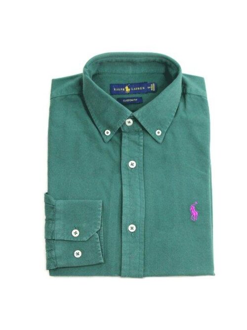 Camisa Hombre Verde Militar - Golden Wear Colombia