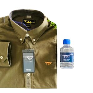 Camisa Hombre Verde Militar Team Wear - Golden Wear Colombia
