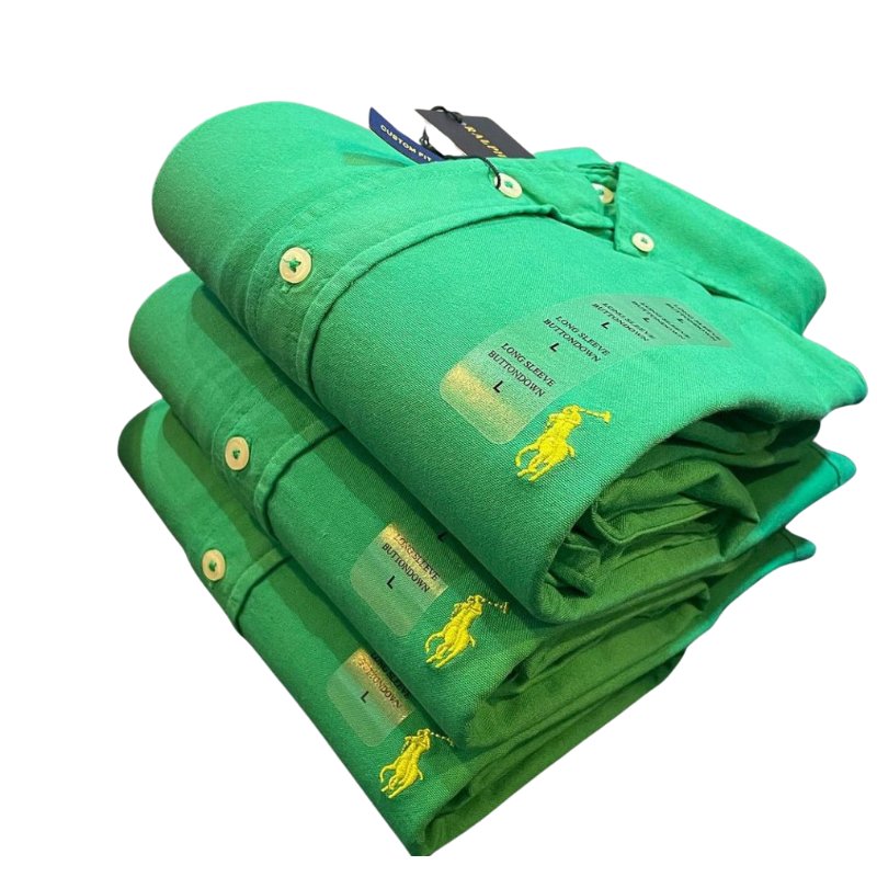 Camisa Hombre Verde Oliva