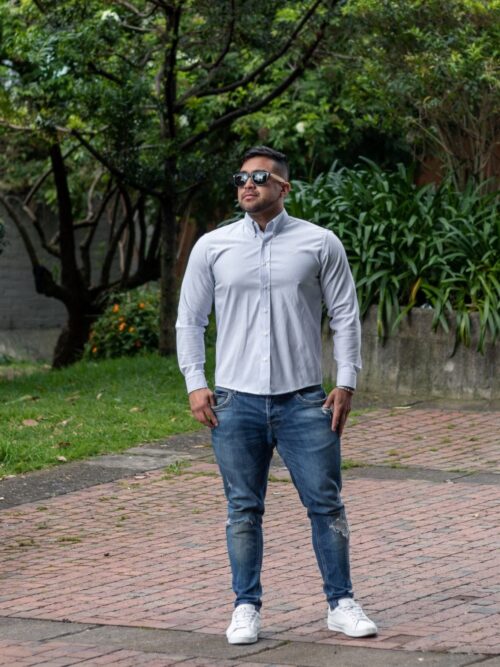 Camisa Lila Team Wear - Golden Wear Colombia