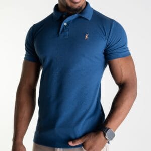 Tipo polo Azul Oscruo Rain Polo Ralph Lauren Algodon Pique
