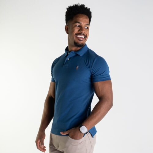 Tipo polo Azul Oscruo Rain Polo Ralph Lauren Algodon Pique