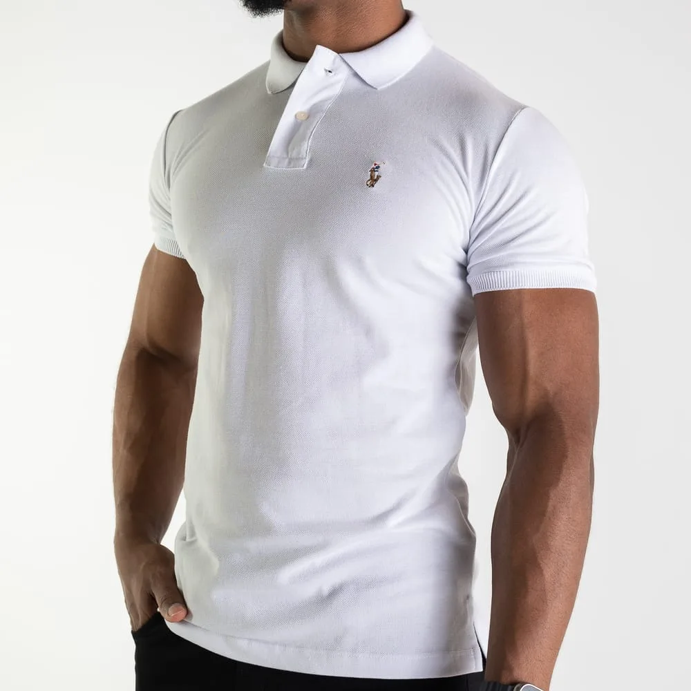Tipo polo Blanca Rain Polo Ralph Lauren Algodon Pique