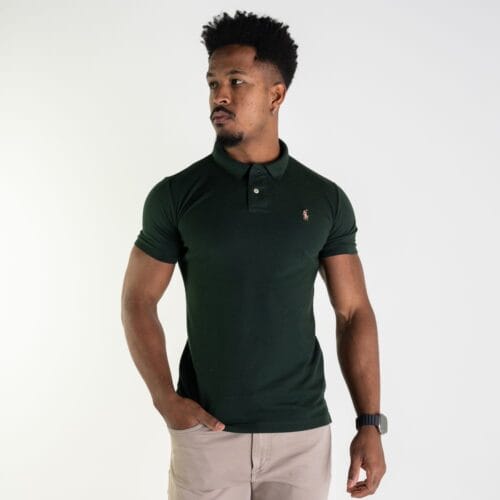 Tipo polo Verde MIlitar Rain Polo Ralph Lauren Algodon Pique