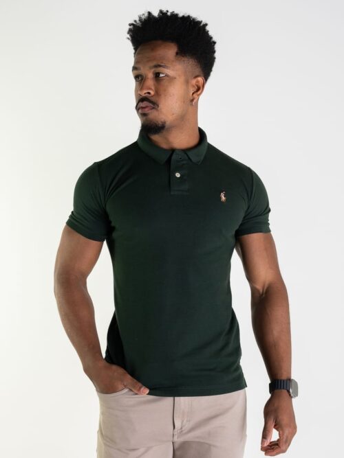 Tipo polo Verde MIlitar Rain Polo Ralph Lauren Algodon Pique