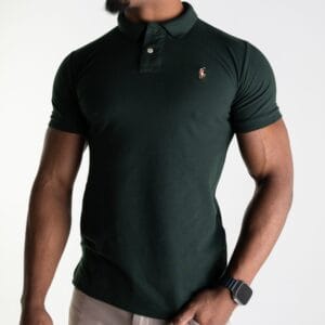Tipo polo Verde MIlitar Rain Polo Ralph Lauren Algodon Pique