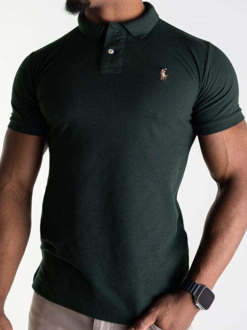 Tipo polo Verde MIlitar Rain Polo Ralph Lauren Algodon Pique