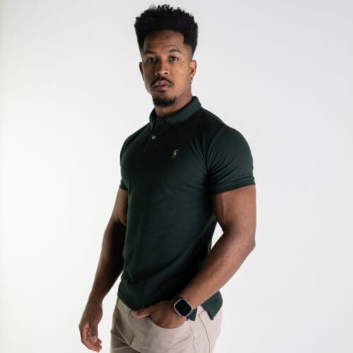Tipo polo Verde MIlitar Rain Polo Ralph Lauren Algodon Pique