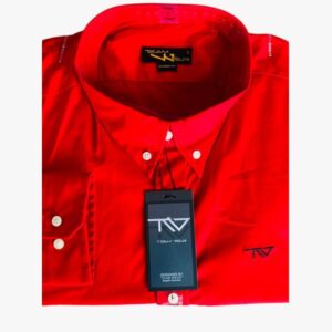 Camisa Roja Team Wear - Golden Wear Colombia