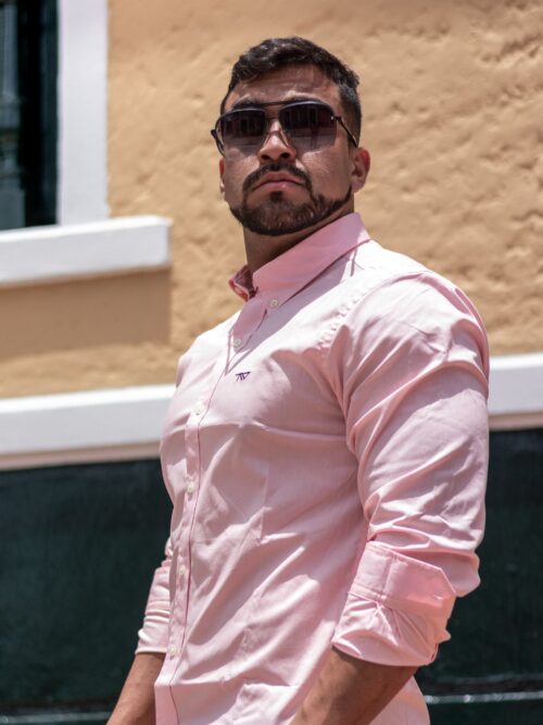 Camisa Rosada Team Wear - Golden Wear Colombia