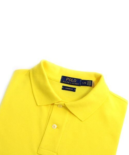 Camiseta Polo Pique Hombre Amarilla - Golden Wear Colombia