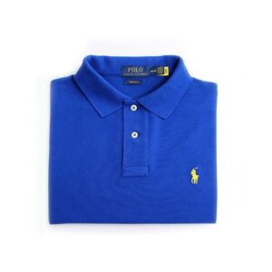 Camiseta Polo Pique Hombre Azul Rey - Golden Wear Colombia