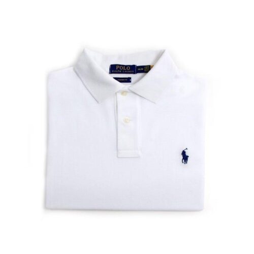 Camiseta Polo Pique Hombre Blanca - Golden Wear Colombia