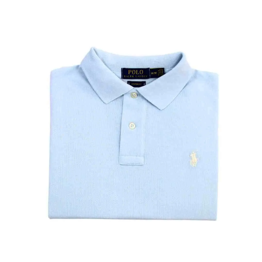 Camiseta Polo Pique Hombre Crema - Golden Wear Colombia