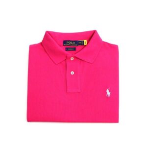 Camiseta Polo Pique Hombre Fucsia - Golden Wear Colombia