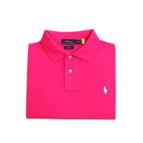 Camiseta Polo Pique Hombre Fucsia - Golden Wear Colombia