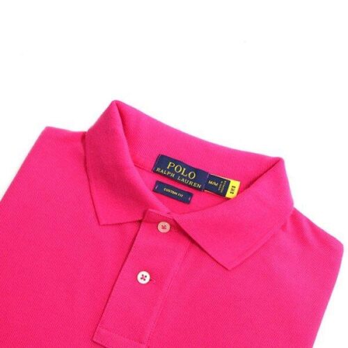 Camiseta Polo Pique Hombre Fucsia - Golden Wear Colombia