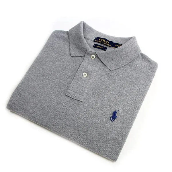 Camiseta Polo Pique Hombre Gris - Golden Wear Colombia