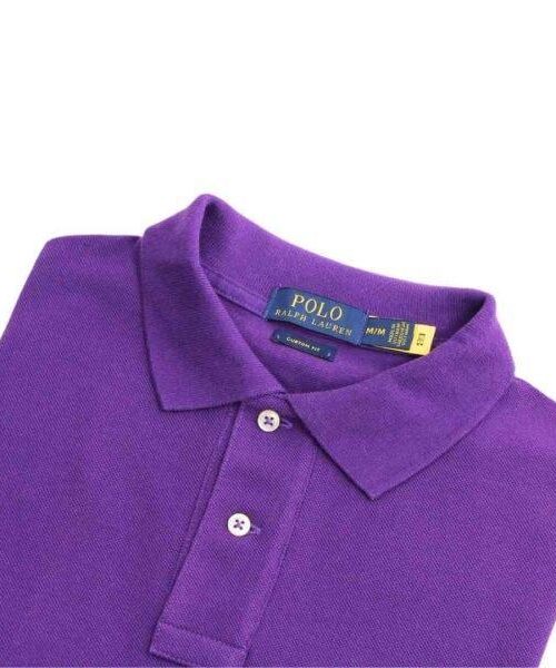 Camiseta Polo Pique Hombre Morada - Golden Wear Colombia