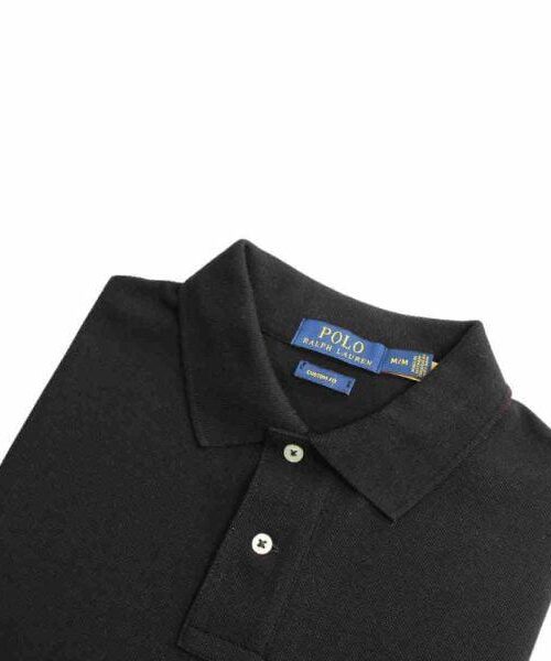 Camiseta Polo Pique Hombre Negra - Golden Wear Colombia