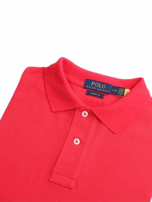 Camiseta Polo Pique Hombre Roja - Golden Wear Colombia