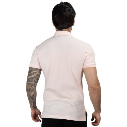Camiseta Polo Pique Hombre Rosada - Golden Wear Colombia