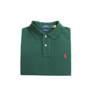 Camiseta Polo Pique Hombre Verde Militar - Golden Wear Colombia