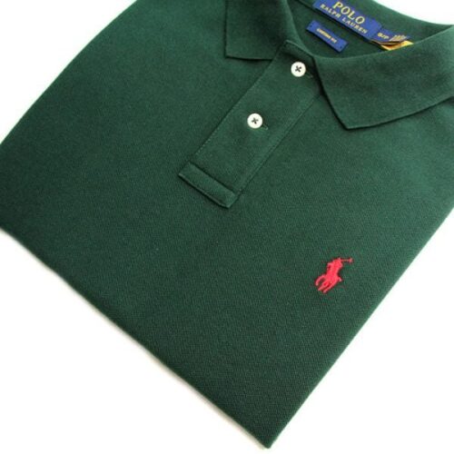 Camiseta Polo Pique Hombre Verde Militar - Golden Wear Colombia