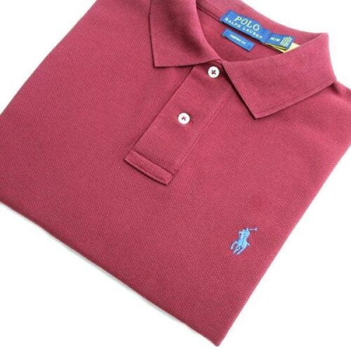 Camiseta Polo Pique Hombre Vinotinto - Golden Wear Colombia