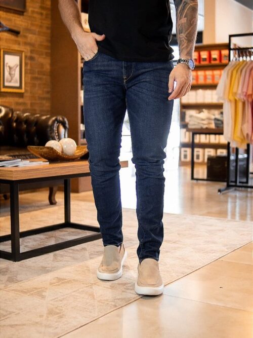 Jeans Diesel D - Strukt Azul Dark - Golden Wear Colombia
