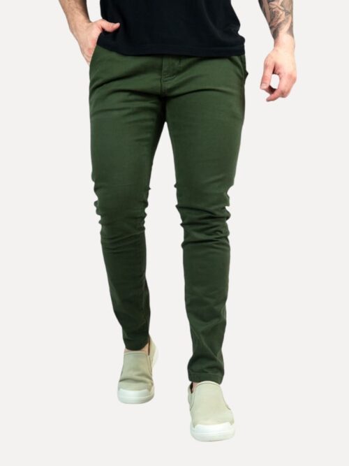 Pantalón Hombre Verde Militar - Golden Wear Colombia