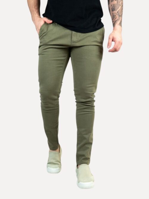 Pantalón Hombre Verde Oliva - Golden Wear Colombia