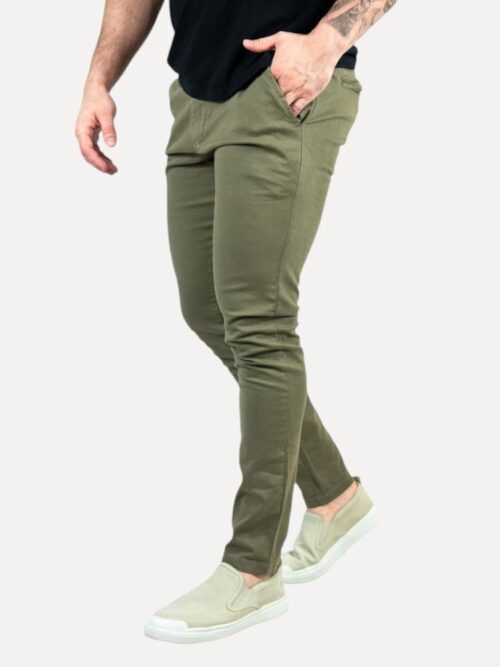 Pantalón Hombre Verde Oliva - Golden Wear Colombia