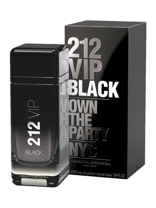 Perfume CH 212 VIP Black Hombre - Golden Wear Colombia