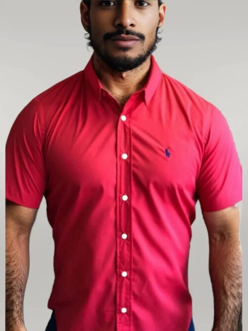 Roja Manga Corta - Golden Wear Colombia