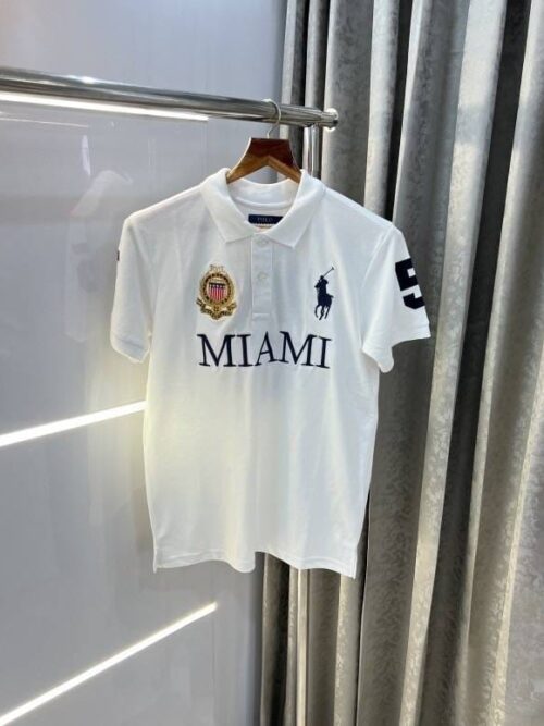 Camiseta Polo Pique Hombre BLACKWATCH Blanca