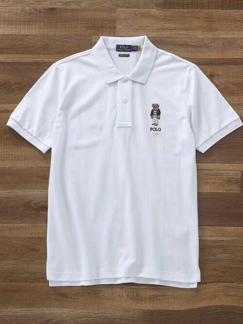 POLO BEAR BLANCO