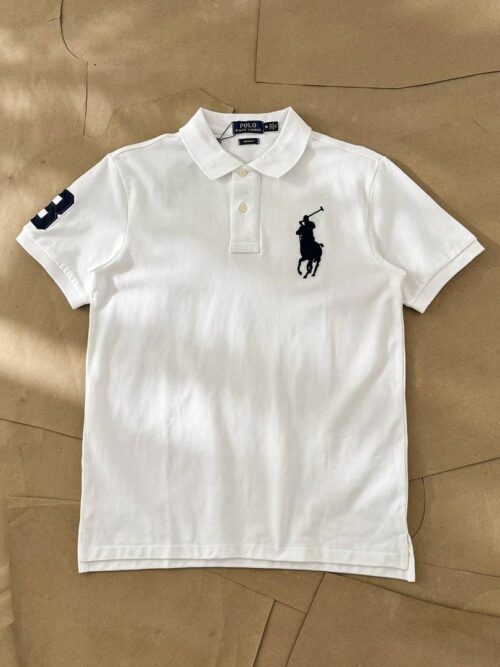 Tipo polo de Hombre blanca BIG PONY