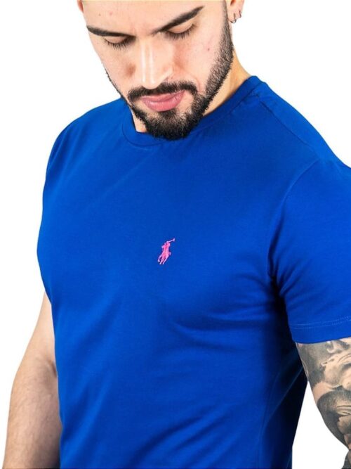 Sueter Hombre Azul Rey Cuello Redondo - Golden Wear Colombia