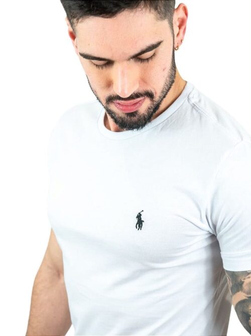 Sueter Hombre Blanca Cuello Redondo - Golden Wear Colombia