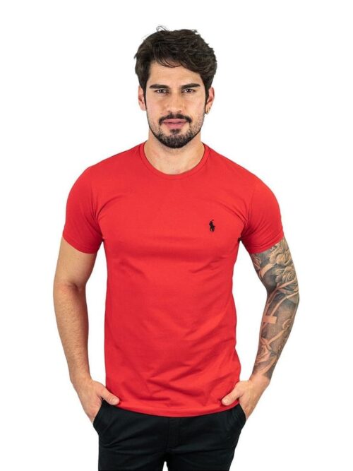 Sueter Hombre Roja Cuello Redondo - Golden Wear Colombia
