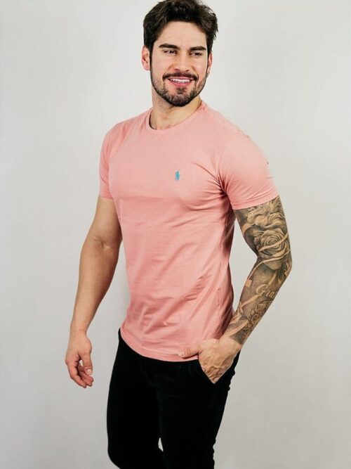 Sueter Hombre Rosada Cuello Redondo - Golden Wear Colombia