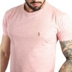 Sueter Hombre Rosada Cuello Redondo Rain