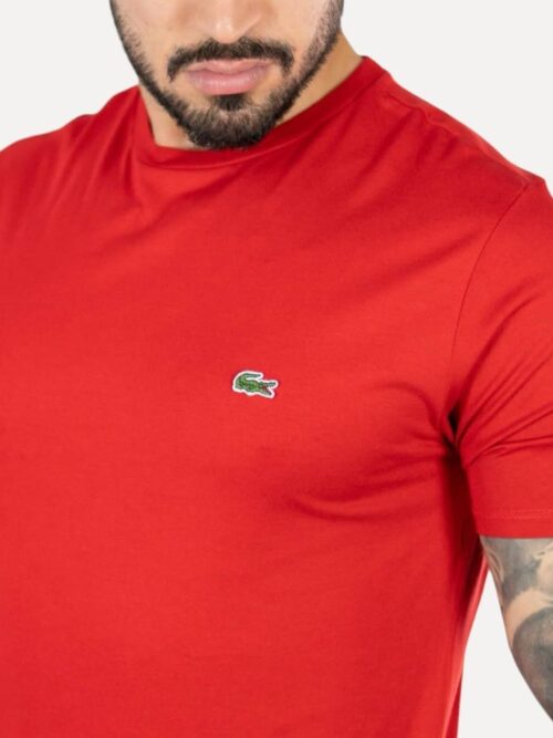 Sueter Rojo Lacoste - Golden Wear Colombia