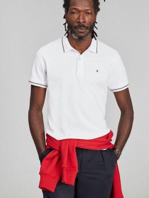 Tipo Polo Blanca CH - Golden Wear Colombia