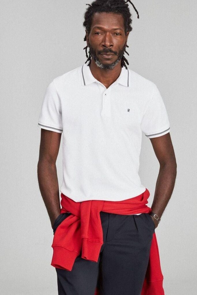 Tipo Polo Blanca CH - Golden Wear Colombia