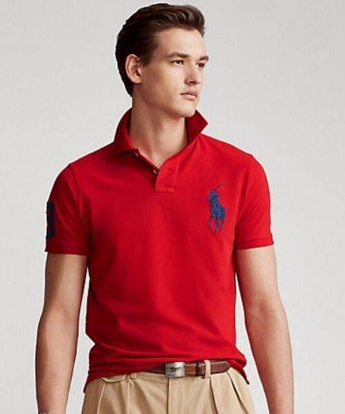 Tipo polo de Hombre roja BIG PONY - Golden Wear Colombia