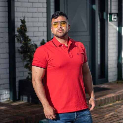 Tipo polo Roja CH - Golden Wear Colombia
