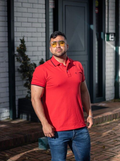 Tipo polo Roja CH - Golden Wear Colombia