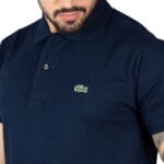 Camiseta Lacoste Pique Hombre Oscuro